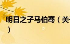 明日之子马伯骞（关于明日之子马伯骞的介绍）