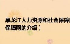 黑龙江人力资源和社会保障网（关于黑龙江人力资源和社会保障网的介绍）