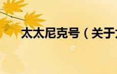 太太尼克号（关于太太尼克号的介绍）