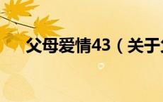 父母爱情43（关于父母爱情43的介绍）