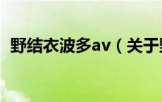 野结衣波多av（关于野结衣波多av的介绍）