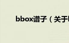 bbox谱子（关于bbox谱子的介绍）