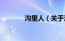沟里人（关于沟里人的介绍）