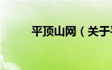 平顶山网（关于平顶山网的介绍）