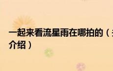 一起来看流星雨在哪拍的（关于一起来看流星雨在哪拍的的介绍）