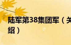 陆军第38集团军（关于陆军第38集团军的介绍）