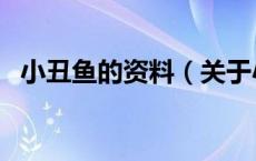 小丑鱼的资料（关于小丑鱼的资料的介绍）