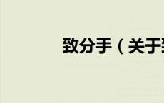 致分手（关于致分手的介绍）