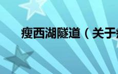 瘦西湖隧道（关于瘦西湖隧道的介绍）