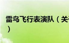 雷鸟飞行表演队（关于雷鸟飞行表演队的介绍）