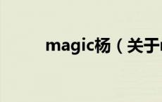 magic杨（关于magic杨的介绍）