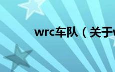 wrc车队（关于wrc车队的介绍）