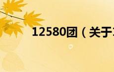 12580团（关于12580团的介绍）