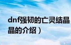 dnf强韧的亡灵结晶（关于dnf强韧的亡灵结晶的介绍）