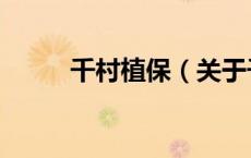 千村植保（关于千村植保的介绍）