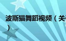 波斯猫舞蹈视频（关于波斯猫舞蹈视频的介绍）
