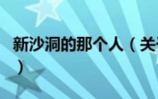 新沙洞的那个人（关于新沙洞的那个人的介绍）