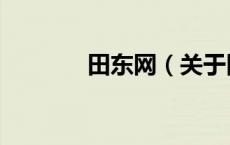 田东网（关于田东网的介绍）
