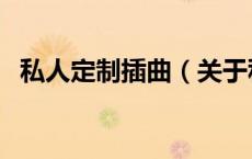 私人定制插曲（关于私人定制插曲的介绍）