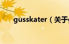 gusskater（关于gusskater的介绍）