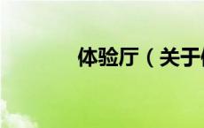 体验厅（关于体验厅的介绍）
