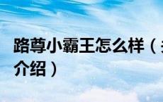 路尊小霸王怎么样（关于路尊小霸王怎么样的介绍）