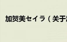 加贺美セイラ（关于加贺美セイラ的介绍）