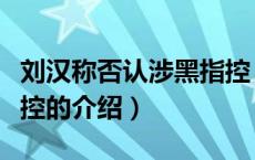 刘汉称否认涉黑指控（关于刘汉称否认涉黑指控的介绍）
