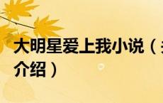 大明星爱上我小说（关于大明星爱上我小说的介绍）