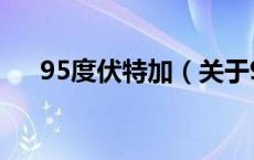95度伏特加（关于95度伏特加的介绍）