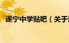 遂宁中学贴吧（关于遂宁中学贴吧的介绍）