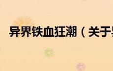 异界铁血狂潮（关于异界铁血狂潮的介绍）