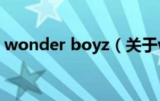 wonder boyz（关于wonder boyz的介绍）