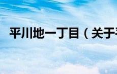 平川地一丁目（关于平川地一丁目的介绍）