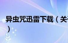 异虫咒迅雷下载（关于异虫咒迅雷下载的介绍）