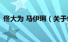 佟大为 马伊琍（关于佟大为 马伊琍的介绍）