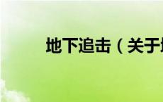 地下追击（关于地下追击的介绍）