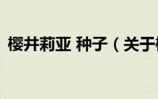樱井莉亚 种子（关于樱井莉亚 种子的介绍）
