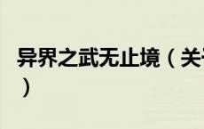 异界之武无止境（关于异界之武无止境的介绍）