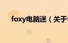 foxy电脑迷（关于foxy电脑迷的介绍）