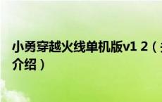 小勇穿越火线单机版v1 2（关于小勇穿越火线单机版v1 2的介绍）