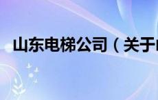 山东电梯公司（关于山东电梯公司的介绍）