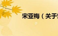 宋亚梅（关于宋亚梅的介绍）