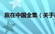 赢在中国全集（关于赢在中国全集的介绍）