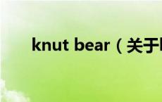 knut bear（关于knut bear的介绍）