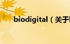biodigital（关于biodigital的介绍）