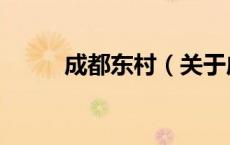 成都东村（关于成都东村的介绍）