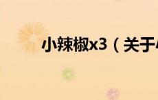 小辣椒x3（关于小辣椒x3的介绍）