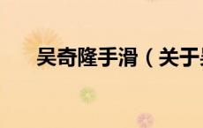 吴奇隆手滑（关于吴奇隆手滑的介绍）