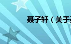 聂子轩（关于聂子轩的介绍）